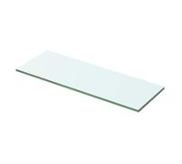 Panneau pour étagère - vidaXL - Verre transparent - 50 x 12 cm - Verre trempé - Contemporain