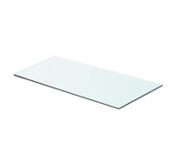 Panneau Pour Étagère Verre Transparent 60 X 25 Cm