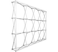 Panneau publicitaire pliable avec système de fixation Velcro, façade droite | Mur pliable pour exposition | Panneau publicitaire avec système de fixation Velcro (4 x 3 panneaux)