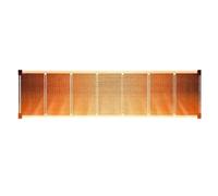Panneau Rayonnant Graphène Mural, Pour Chambre | Radiateur Mural, Film Carbone, Silencieux, Sans Air Sec, Chambre(Black,250x50cm)