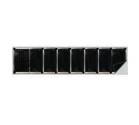 Panneau Rayonnant Infrarouge Graphene Murale | Radiateur Mural, Film Carbone, Silencieux, Sans Air Sec, Chambre(Black,200x50cm)
