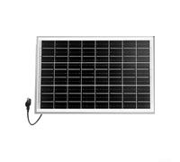 Panneau Rigide 12V 25W pour Camping Extérieur Panneau Rigide(25W) | Rendement élevé, silicium monocristallin, pour idéal pour batteries 12V, charge rapide, extérieur durable