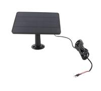 Panneau Solaire 10 W pour Sonnette Vidéo, Chargeur de Panneau Solaire étanche pour Sonnette Nest/ Caméra 2K, Video Doorbell 2, Doorbell 3, Video Doorbell 3+, Doorbell 4 Plus