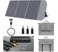 Panneau solaire, 100W, Design portable, Compatibilité polyvalente, SP100-PRO