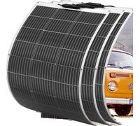 panneau solaire 100W, flexible et léger, haute efficacité 24%, 100W 3pcs-a
