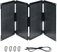 Panneau solaire 100W - Panneau solaire flexible - Panneau solaire pliable - Panneau solaire portable - Revêtement en fibre de verre