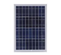 Panneau Solaire 10W Monocristallin Extérieur Étanche Portable avec Trous Pré-Percés pour Vélos Téléphones Portables et Lampes de Camping