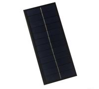 Panneau solaire 2 W 12 V 6 V Polysilicium Module pour lampes de jardin Extérieur Étanche IP65 Charge efficace (2,5 W12 V)