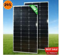 Panneau solaire 240W(2*120w) 12V monocristallin étanche pour le toit de camping-car caravane jardin RV yachts camionnettes