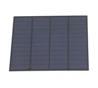 Panneau Solaire 3W 12V, Petit Panneau Solaire -vent et Anti-neige pour l'alimentation de Bureau pour les Lampes de Pelouse