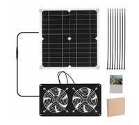 Panneau solaire 40 W avec cellules en silicone cristallin MonoFor et cadre de 2,5 mm pour intégration de double ventilateur dans les boîtiers critiques à la ventilation