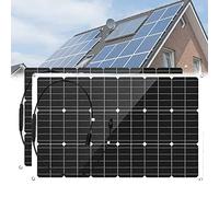 Panneau Solaire 400 W 800 W Cellules solaires photovoltaïques Hors réseau, Module Solaire monocristallin Flexible, modules photovoltaïques du système Solaire, 2 x 400 W