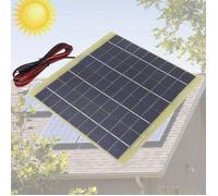 Panneau solaire 6W 18V portable pour éclairage extérieur, lampe publicitaire et kit solaire