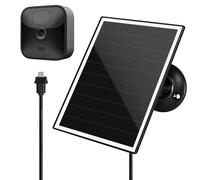 Panneau Solaire 6W pour Caméra Blink Outdoor, Panneau Solaire USB 6W Compatible avec Blink Outdoor 3 (3rd Gen), XT XT2 Camera, IP65 Waterproof, 9,8ft Charge Cable