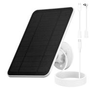Panneau Solaire 6W pour Caméras Ring avec Câble de 3m (Lot de 1) | Compatible avec les Caméras Ring, la Ring Stick Up Cam (Batterie) et la Ring Spotlight Cam (Batterie), étanchéité IP65