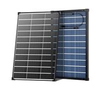 Panneau solaire bifacial 100 W 25,6 % haute efficacité et durable | Alimentation hors réseau fiable : votre réfrigérateur, vos lumières et vos appareils quotidiennement. Robuste pour une