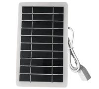 Panneau Solaire Chargeur - 2W Haute Efficacité Imperméable - Banque d'Énergie Panneau Solaire | pour Randonnée Trekking Escalade Plein Air Voyage Survie