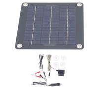 Panneau solaire chargeur batterie - Kit portable - 20 W - Monocristallin - Pour voiture et bateau