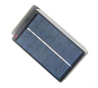 Panneau Solaire Chargeur Box pour 2 Piles AA AAA Rechargeable 1W 4V Alimentation avec LED Green Energy Kit