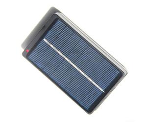 Panneau Solaire Chargeur Box pour 2 Piles AA AAA Rechargeable 1W 4V Alimentation avec LED Green Energy Kit