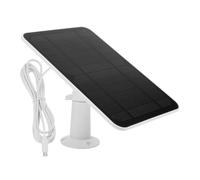 Panneau Solaire Chargeur USB 4w, pour Caméra de Sécurité | Pet, Position Réglable, Génération D’énergie, pour Montage Mural Domestique, Alimentation Continue