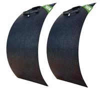 Panneau solaire, conception flexible, haut rendement, 2 panneaux de 100 W