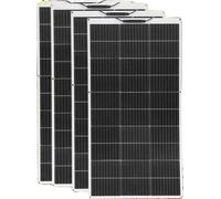 Panneau solaire, conception flexible, haute efficacité, 4 panneaux solaires