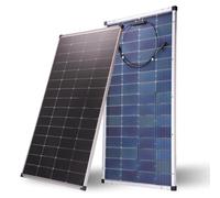 Panneau solaire de 200 W, monocristallin, 12 V, 6 kg, dimensions : 145 x 76 x 3 cm