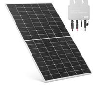 Panneau solaire de 350W pour balcon, avec micro-onduleur – compact et durable