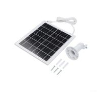Panneau solaire de 7 W conçu pour l'intégration de la porte de poulet avec protection IP65 et conception de matériau résistant au froid (5 W-6 V)