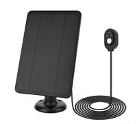 Panneau solaire de charge pour caméra Arlo Pro 4, Ultra 2, Pro 3, Ultra, Pro 5S, Pro 3 (Noir)