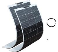 Panneau solaire, Design flexible, Double compatibilité de tension, 300w 2pcs 150w Kit-b, 300w 2pcs 150w Kit-b