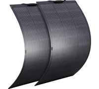 Panneau solaire, design flexible, haute efficacité énergétique, 2X100W