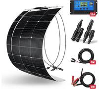 Panneau solaire, design flexible, haute efficacité, kit 200W