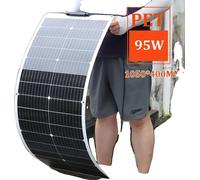 Panneau solaire, design flexible, haute efficacité, PET 95W 1050x400mm-a