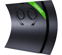 Panneau solaire, design flexible, sortie de puissance élevée, LS-240W * 2STK