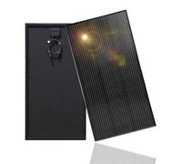 Panneau solaire en verre de 105W - Monocristallin, rigide - Dimensions : 1045 x 550 x 25 mm - Efficacité : 21,8% - Adapté pour toiture et jardin