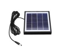 Panneau solaire extérieur 5 W 12 V Polysilicium Panneau solaire pour caméra de sécurité 13 x 14cm
