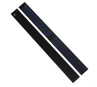 Panneau solaire flexible 0,6 W 6 V avec silicone amorphe, film mince enroulable pour applications de bricolage, lumières de jardin et camping