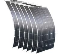 Panneau Solaire Flexible 100W, Haute Efficacité 21,8%, Monocristallin PET, Panneaux solaires, : Panneau solaire 600W, Dimensions : 1050*530*2.5mm, Variante : Panneau solaire 600W
