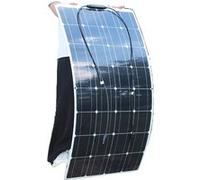 Panneau Solaire Flexible 100W, Haute Efficacité, Léger et Étanche