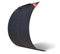 Panneau solaire flexible 100W - Monocristallin - Étanche - Idéal pour camping-cars et camping