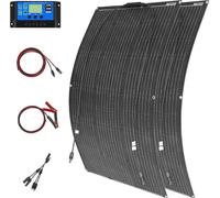 Panneau solaire, flexible et étanche, haute efficacité, kit solaire 200W