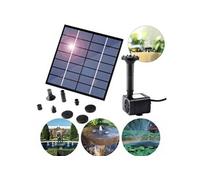 Panneau Solaire Fontaine Pompe A Eau Jardin Piscine Etang Poissons Aquarium Paysage Fontaine Fontaine Pompe A Eau Sans Brosses Submersible