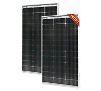 Panneau solaire, haut rendement, conception durable, lot de 2 panneaux de 120 W