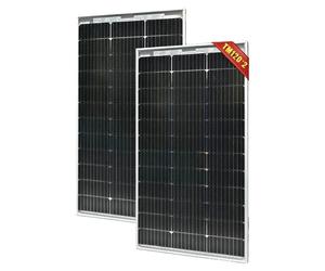 Panneau solaire, haut rendement, conception durable, lot de 2 panneaux de 120 W