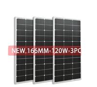 Panneau solaire, haute efficacité, conception en verre rigide, panneau blanc de 360W