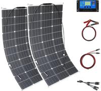 Panneau solaire, haute efficacité, conception ultra-flexible, 200 W