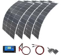 Panneau solaire, haute efficacité, conception ultra-flexible, 400 W