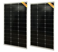 Panneau solaire, haute efficacité, construction durable, 100W x 2